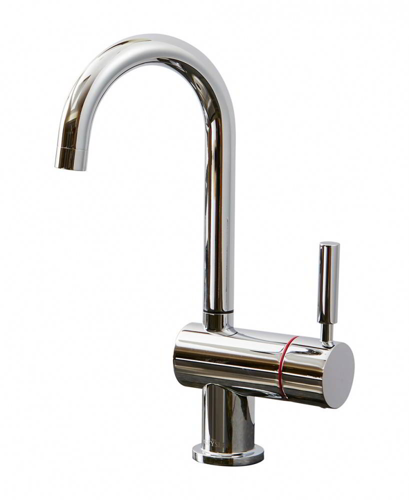 Geyser Single Chrome Instant Hot Water Tap J Spout 